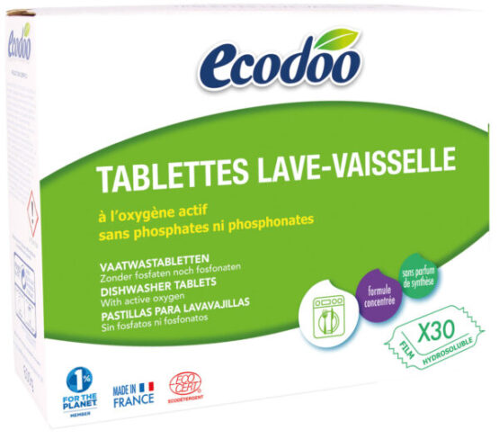Tablete Eco pentru Mașina de Spălat Vase 30x20g 600 g – Ecodoo (36)