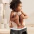 Treapta inaltator pentru baie BabyBjorn Step Stool Black/White