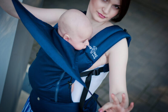 Универсальный Эрго – рюкзак By Bagy Premium “Simple Blue”