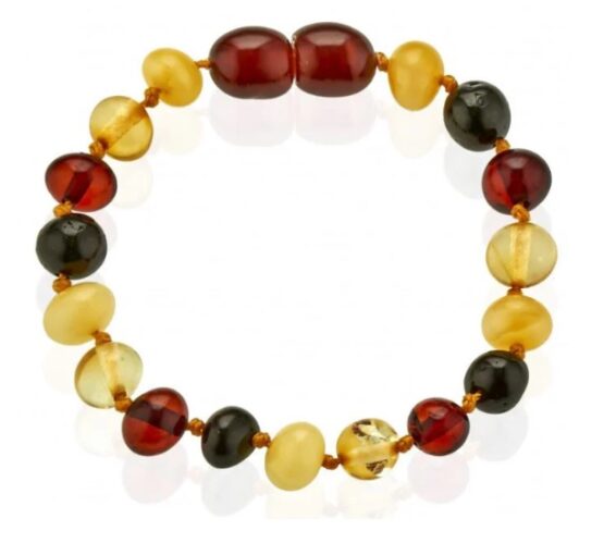 Янтарный браслет для младенцев BabyJem Multicolor (588)