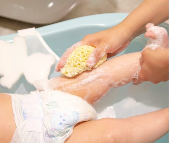 Burete natural pentru bebelusi BabyJem Sea Sponge