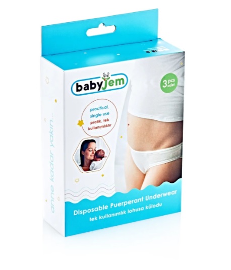 Chilotei postnatali de unica folosinta BabyJem, 3 buc.