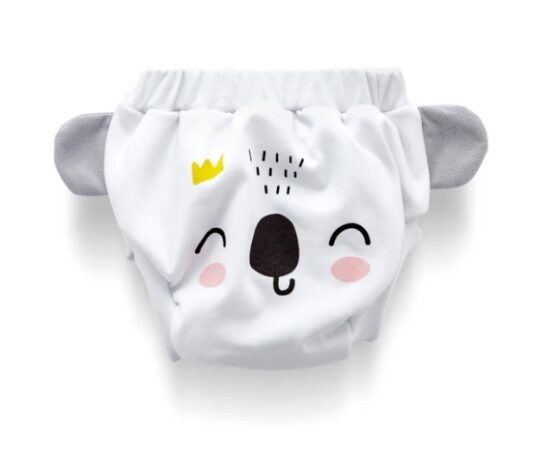 Chilotel antrenament BabyJem Alb, marimea 3 (14-18 kg) (244)