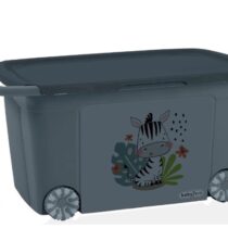 Cutie depozitare jucarii BabyJem Indigo 40x43 cm