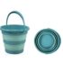 Galeata pliabila pentru baie BabyJem Turquoise