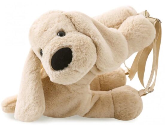 Ghiozdan din plus BabyJem Catel Ecru (796)