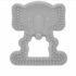 Inel gingival BabyJem Elefant Gri