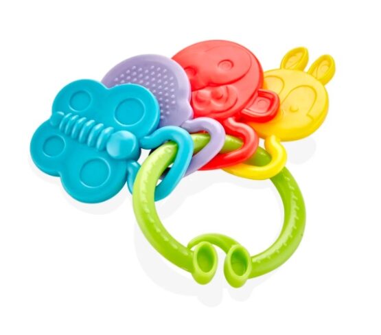 Игрушка для прорезывания зубов BabyJem Rattle Teether Зеленая (644)