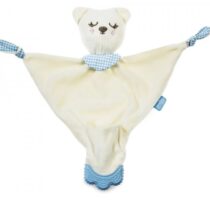 Jucarie-manusa pentru dentitie BabyJem Albastra