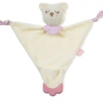 Jucarie-manusa pentru dentitie BabyJem Roz