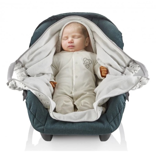 Paturica cu sistem multifunctional BabyJem pentru transport bebelusi