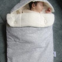 Paturica multifunctionala din bumbac BabyJem Gri