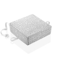 Pernuta inaltator pentru scaun de masa BabyJem Gri, 32x32 cm