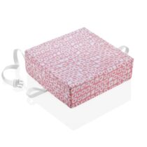 Pernuta inaltator pentru scaun de masa BabyJem Roz, 32x32 cm