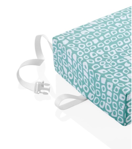 Pernuta inaltator pentru scaun de masa BabyJem Verde, 32x32 cm