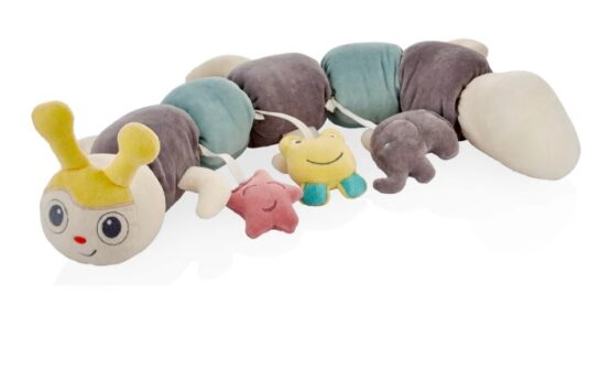 Многофункциональная боковая защита BabyJem Caterpillar с дополнительными игрушками (675)