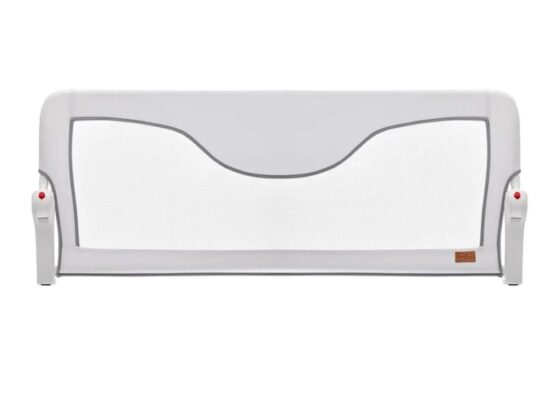 Protectie laterala pentru patut BabyJem Alba (754)