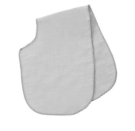 Платочек из муслина BabyJem Grey, 22×57 см (804)