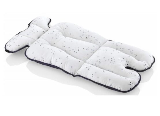 Матрас с двух сторон для коляски и стульчика BabyJem Dots Blue (507)