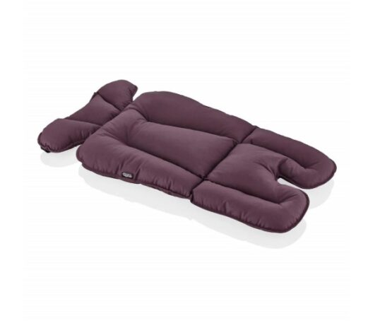 Saltea cu doua fete pentru carucior si scaun de masa BabyJem Dots Roz