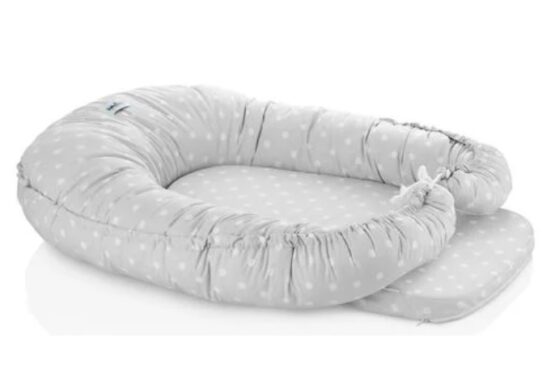 Saltea reductor 5 in 1 BabyJem BabyNest Cushion Gri (525)