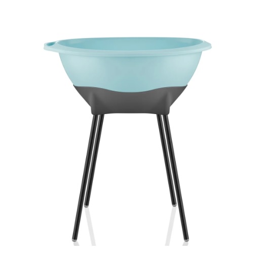 Set Cadita eleganta albastra BabyJem