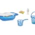 Set de baie BabyJem Albastru cu 6 piese