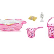 Set de baie BabyJem Roz cu 6 piese