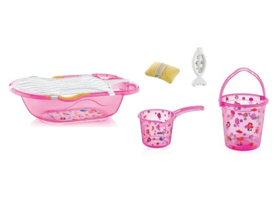 Набор для ванной BabyJem Pink из 6 предметов (540)
