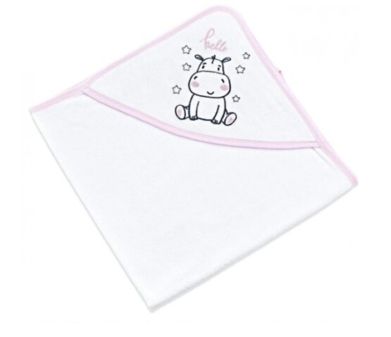 Set de baie complet pentru bebelusi cu 6 piese BabyJem Roz