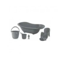 Set de baie din 4 piese BabyJem Anthracite