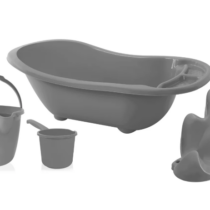 Set de baie din 4 piese BabyJem Stone