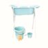 Set pentru baie BabyJem Albastru, 5 piese