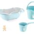 Set pentru baie BabyJem Albastru, 5 piese