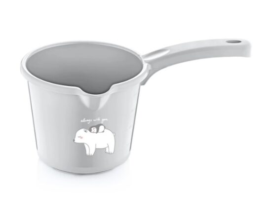 Set pentru baie BabyJem Gri, 5 piese