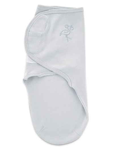 Хлопковая пеленальная система BabyJem Swaddle Grey, 0-3 мес. (430)