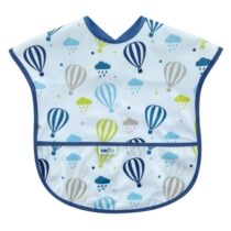 Baveta cu buzunar BabyJem Baloane, 28x41 cm