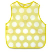 Baveta pentru copii fara maneci BabyJem Galbena, 32x37 cm