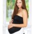 Centura abdominala pentru sustinere prenatala BabyJem Alba, Marimea L