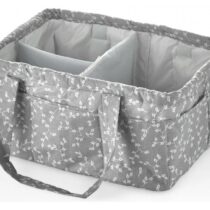 Geanta-organizator pentru scutece si accesorii BabyJem Gri, 25x35 cm