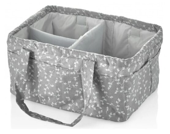 Сумка-органайзер для подгузников и аксессуаров BabyJem Grey, 25×35 см (795)