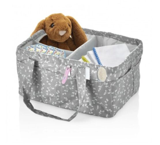 Geanta-organizator pentru scutece si accesorii BabyJem Verde, 25x35 cm
