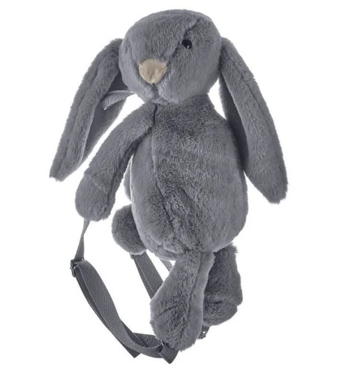 Ghiozdan din plus BabyJem Iepuras Gri (797)