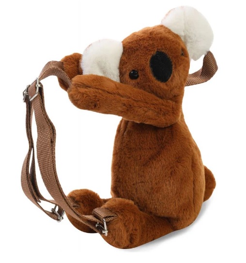 Плюшевый рюкзак BabyJem Коала Коричневый (794)