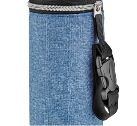 Husa termoizolanta pentru biberon BabyJem Albastra