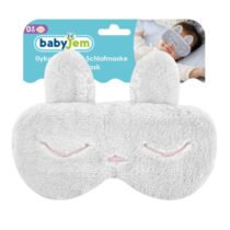 Masca bebelusi pentru somn BabyJem Sleeping Bunny Ecru