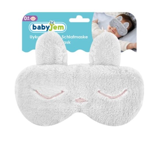 Детская маска для сна BabyJem Sleeping Bunny Ecru (665)