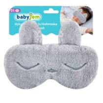 Masca bebelusi pentru somn BabyJem Sleeping Bunny Gri