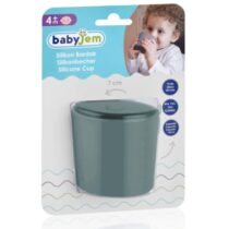 Pahar din silicon pentru diversificare BabyJem Menta