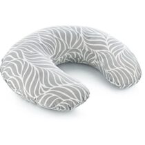 Perna pentru alaptat 2 in 1 BabyJem Nursing Pillow Gri